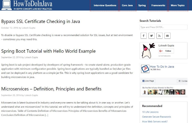 Top 10 Java Blogs